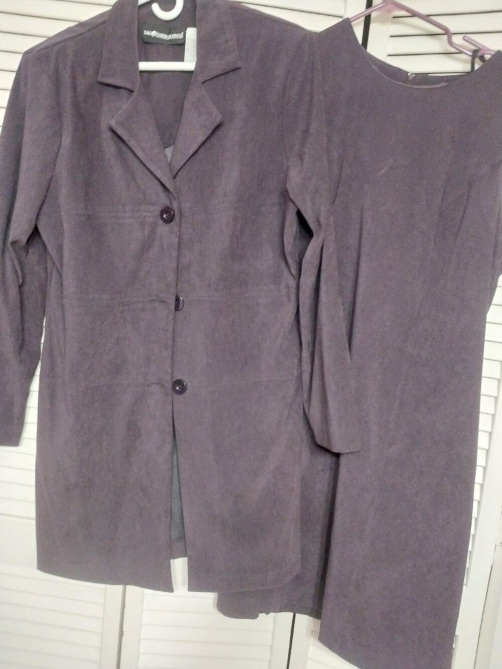 SAG HARBOR Dress with Suit Coat